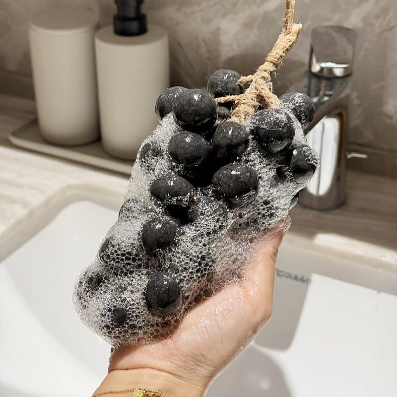 Organic Handmade Grape-Shaped Soap